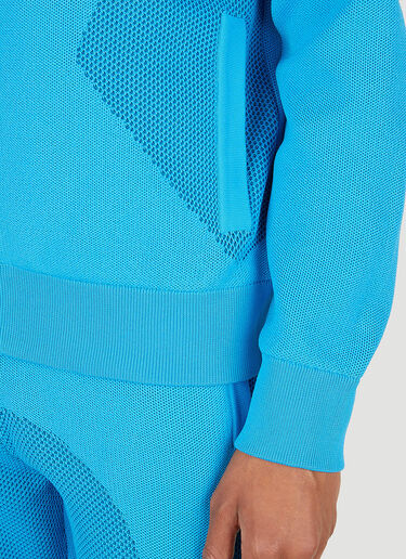 Botter Knitted Zip Sweatshirt Blue bot0348005