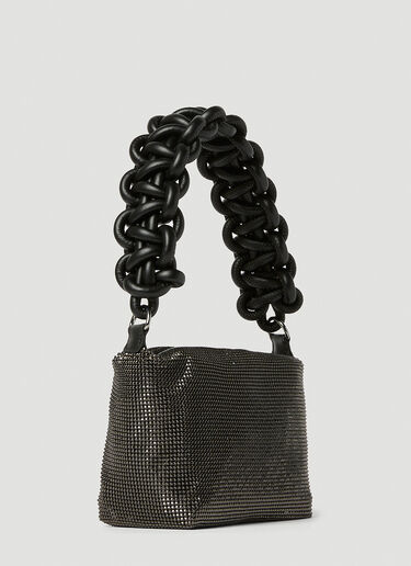 KARA Cobra Pouch Shoulder Bag Black kar0252005