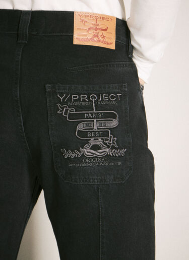 Y/Project Evergreen Paris' Best Jeans Black ypr0358006