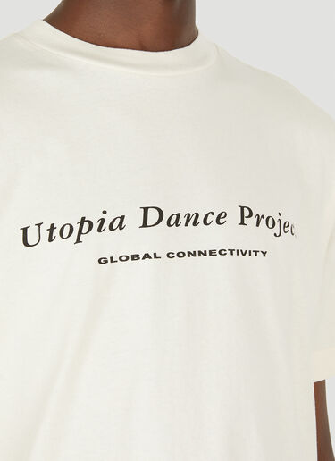 Boiler Room Utopia T-Shirt  White bor0348023