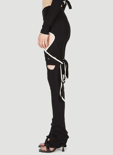 Ottolinger Otto Lounge Ribbed Leggings Black ott0251006