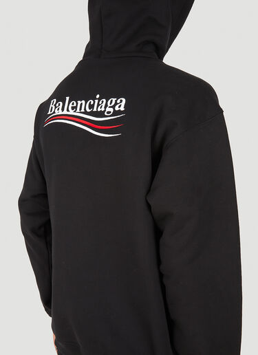 Balenciaga 徽标印花  Medium Fit 连帽运动衫 黑 bal0149021