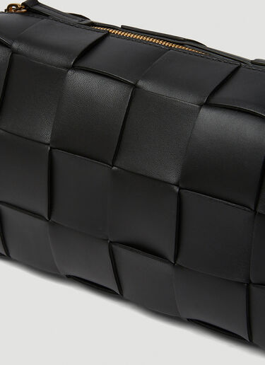Bottega Veneta Brick Cassette Shoulder Bag Black bov0249033