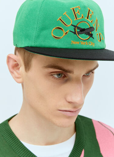 Awake NY 5 Boro Snapback Cap Green awk0154016