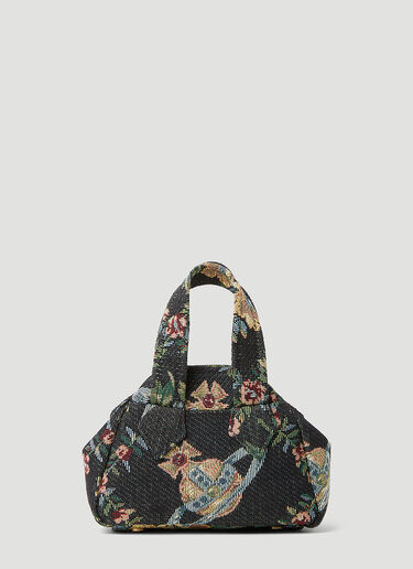 Vivienne Westwood 아카이브 야스민 핸드백 블랙 vvw0253034