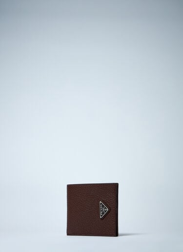 Prada Bi-Fold Wallet Brown pra0161020