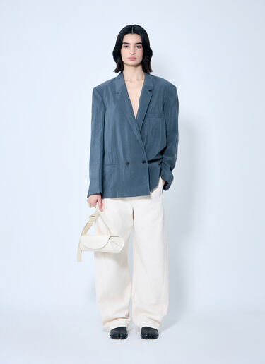 Lemaire Belted Twisted Pants White lem0260010