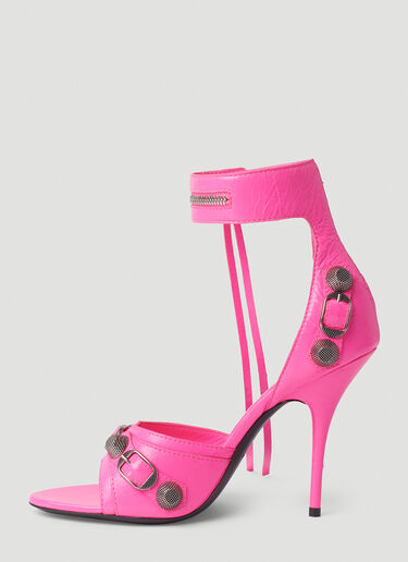 Balenciaga Cagole High Heel Sandals Pink bal0252063