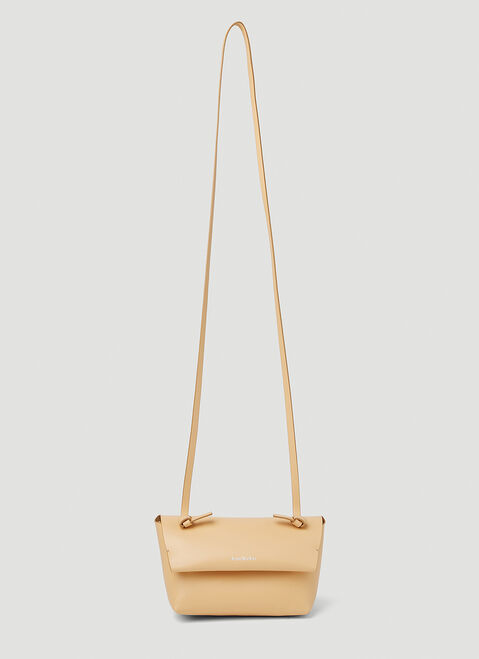 Jil Sander Knot Strap Small Shoulder Bag Black jil0153009