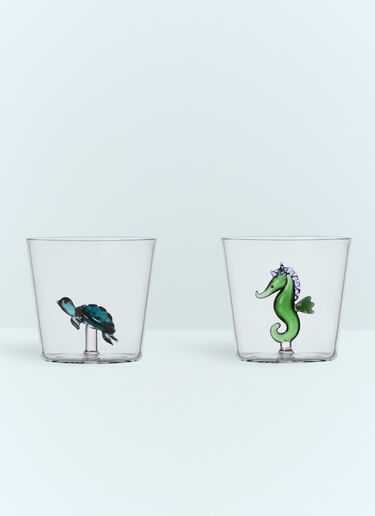 Ichendorf Milano Set Of Six Marine Garden Tumblers Clear wps0691501