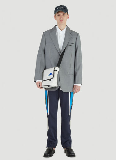 Raw-Edge Shirt Ader Error Raw-Edge Shirt White adr0344001
