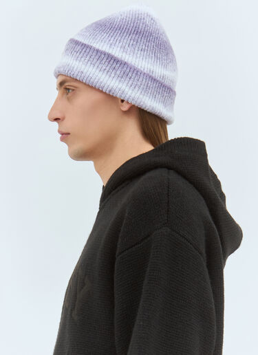 Stüssy Cuff Basic 条纹无檐便帽 紫色 sts0159016