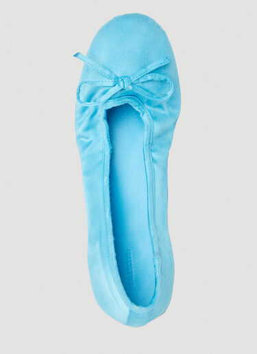 Balenciaga Leopold Ballerina Flats Blue bal0253086