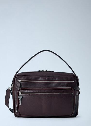 Acne Studios Camero Camera Shoulder Bag Burgundy acn0265001