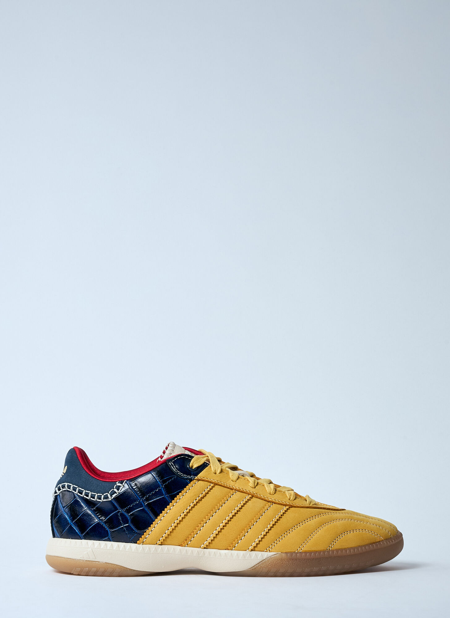 Adidas By Wales Bonner Unisex Giallo - Samba Suede Sneakers, Size: Uk - 06 - Immagine 1
