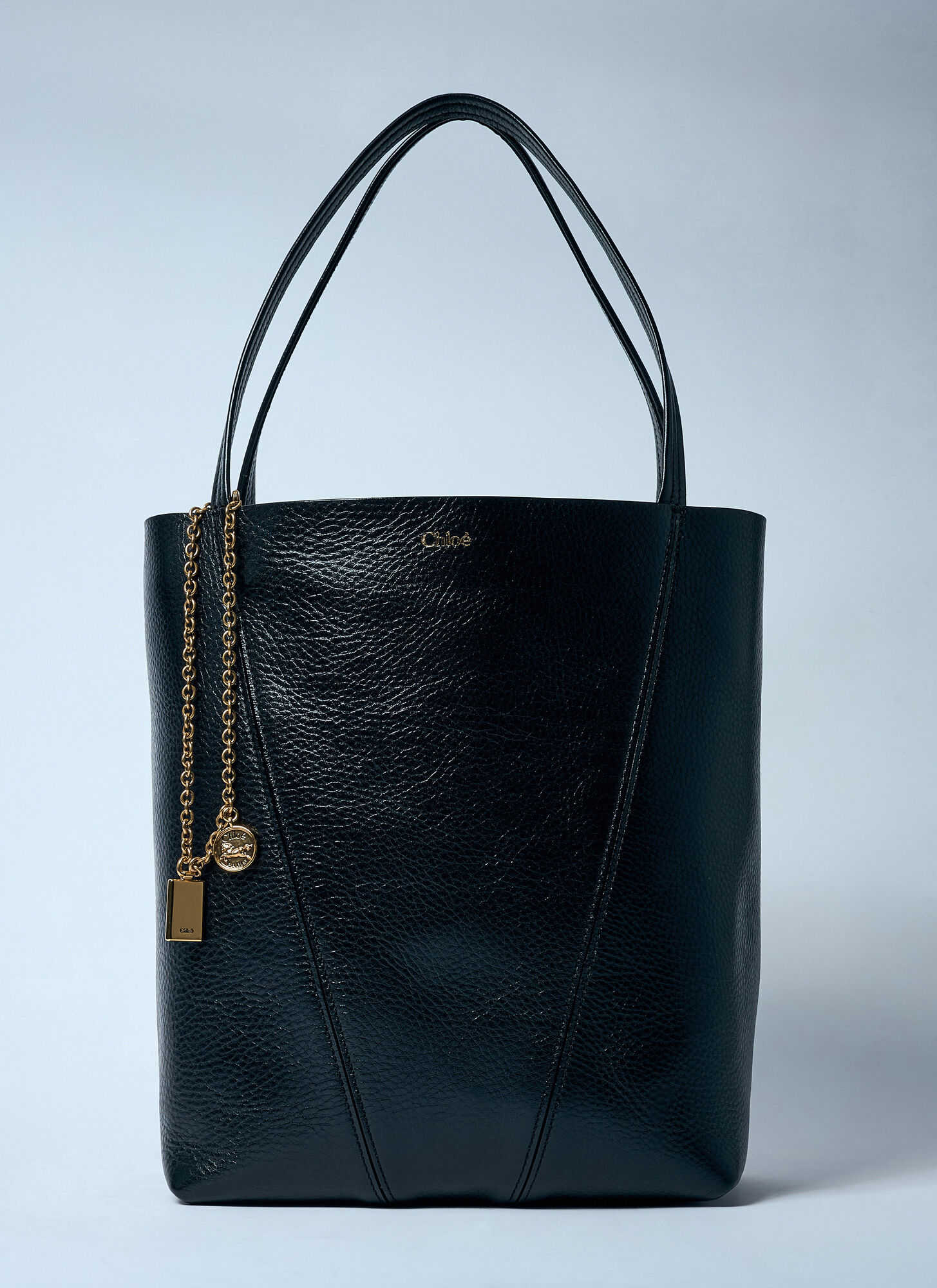 Chloé Donna Nero - Spin Tote Bag, Size: One Size