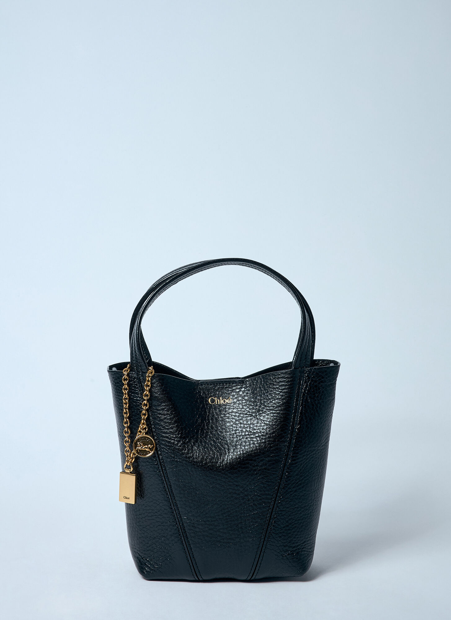 Chloé Small Spin Tote Bag - Woman Tote Bags Black One Size - Immagine 5