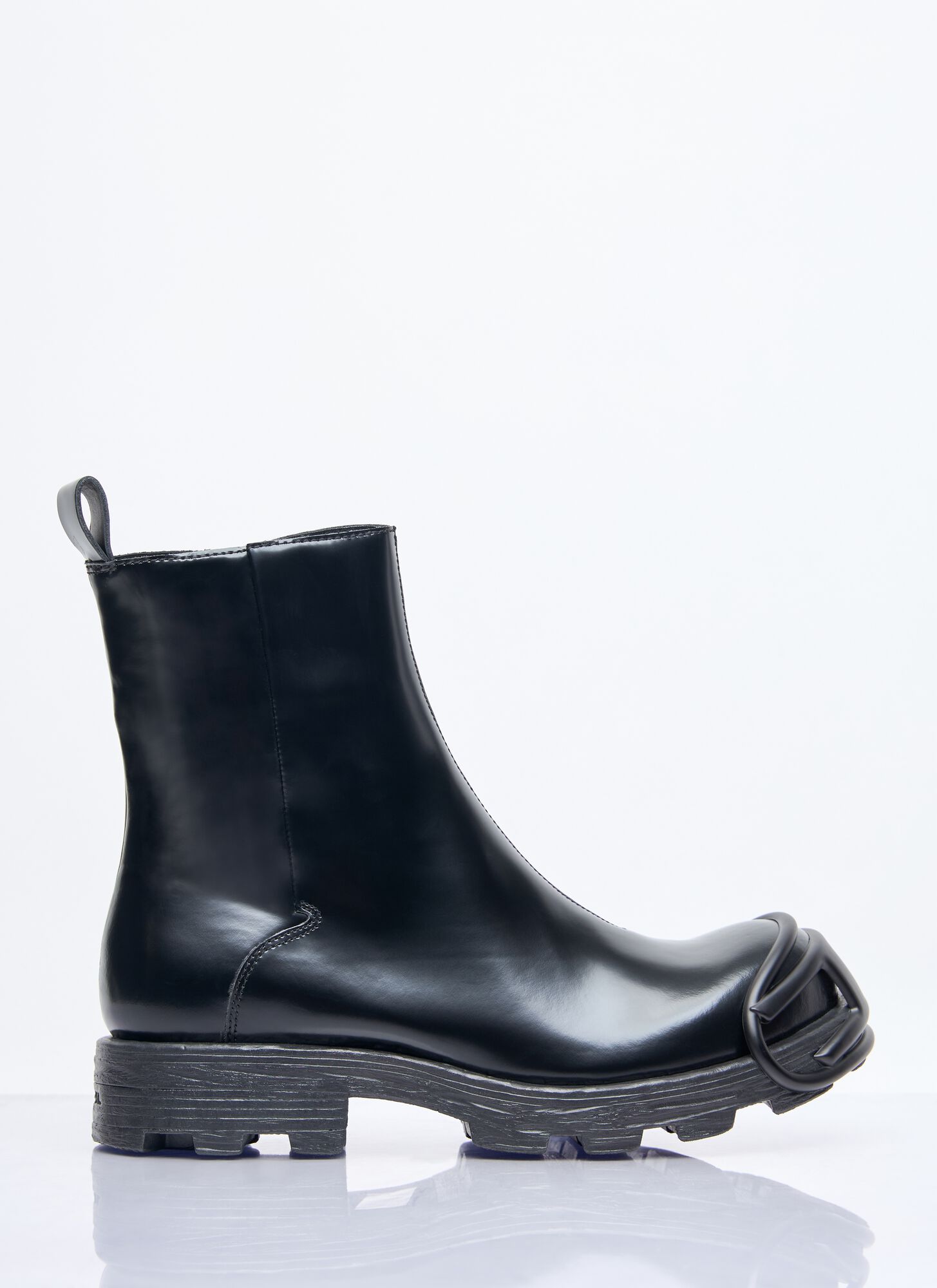 Diesel Uomo Nero - D-Hammer Bt Zip D Boots, Size: Eu - 45