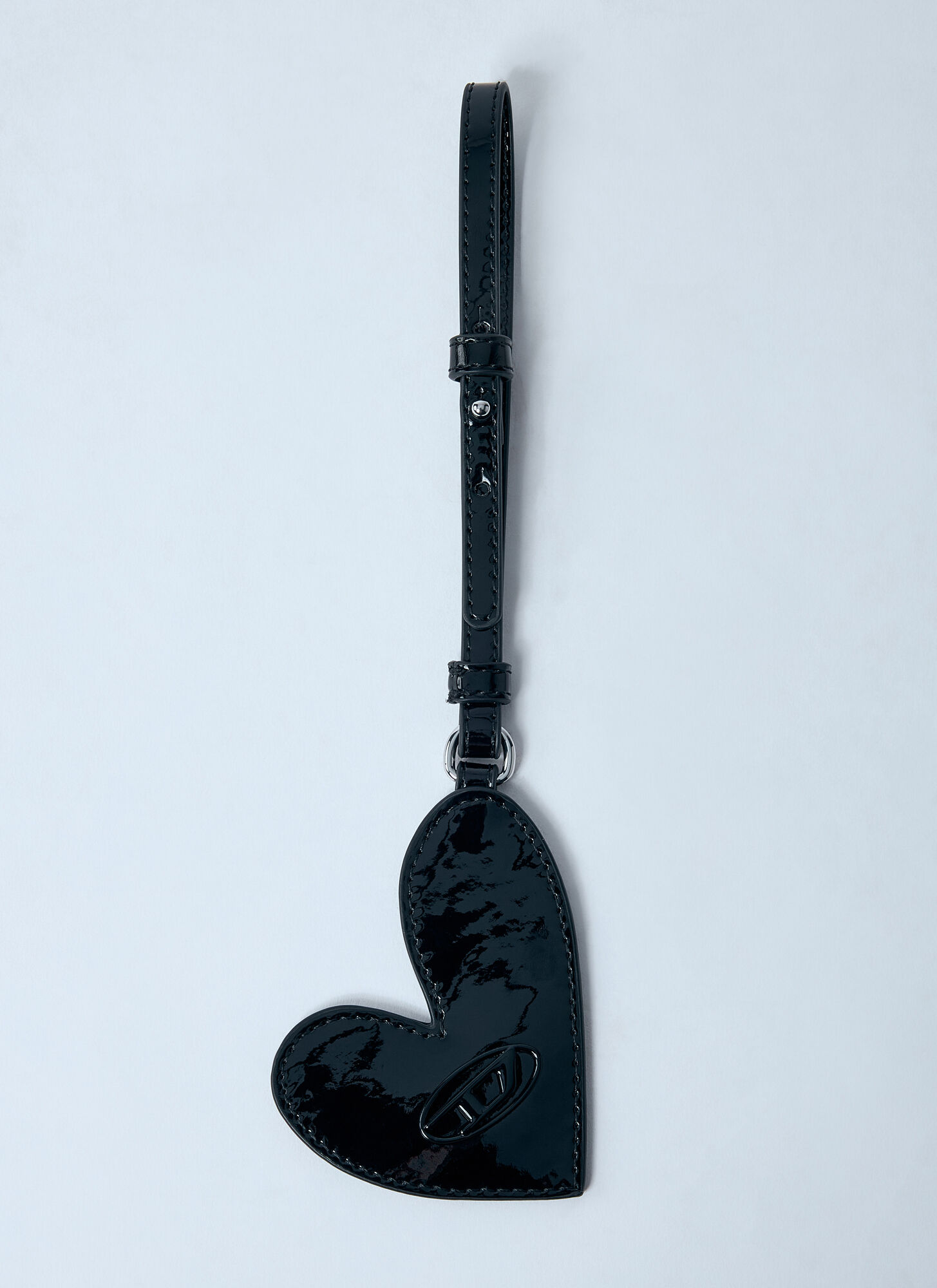 Diesel Nero Donna - Charm Con Specchio Effetto Lucido - Charm E Portachiavi Uni - Immagine 2