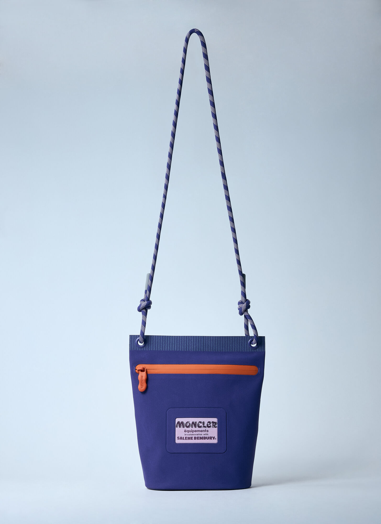 Moncler X Saleh Bembury Amoeba Crossbody Pouch - Man Crossbody Bags Purple One Size - Immagine 3