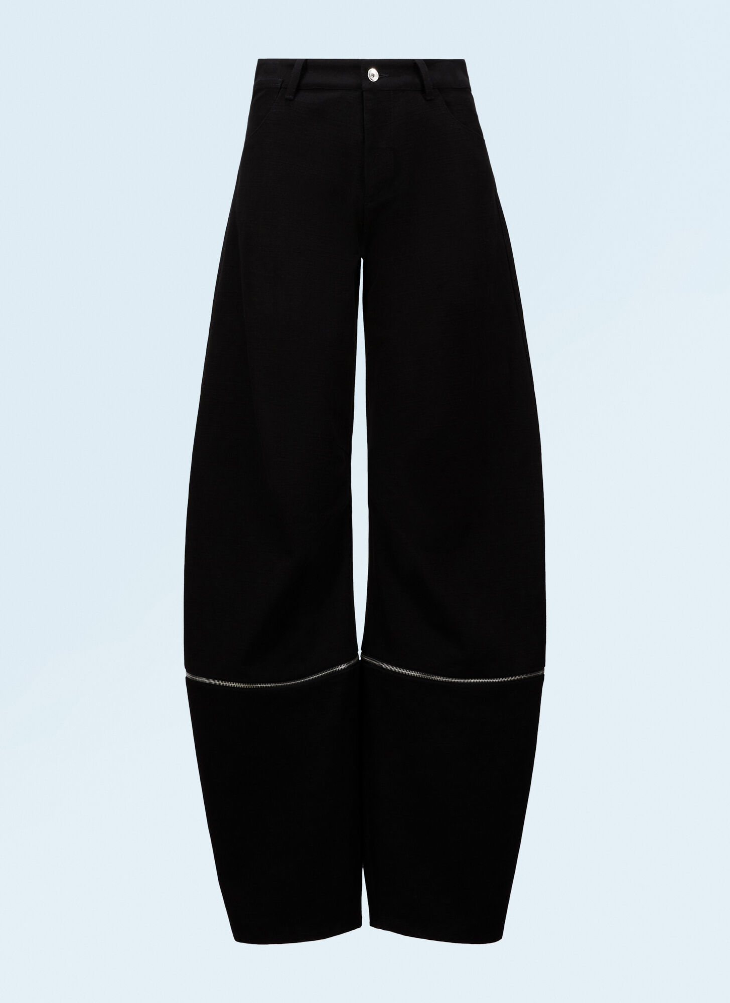 Moncler Donna Nero Pantaloni, Xs, New, - Immagine 4
