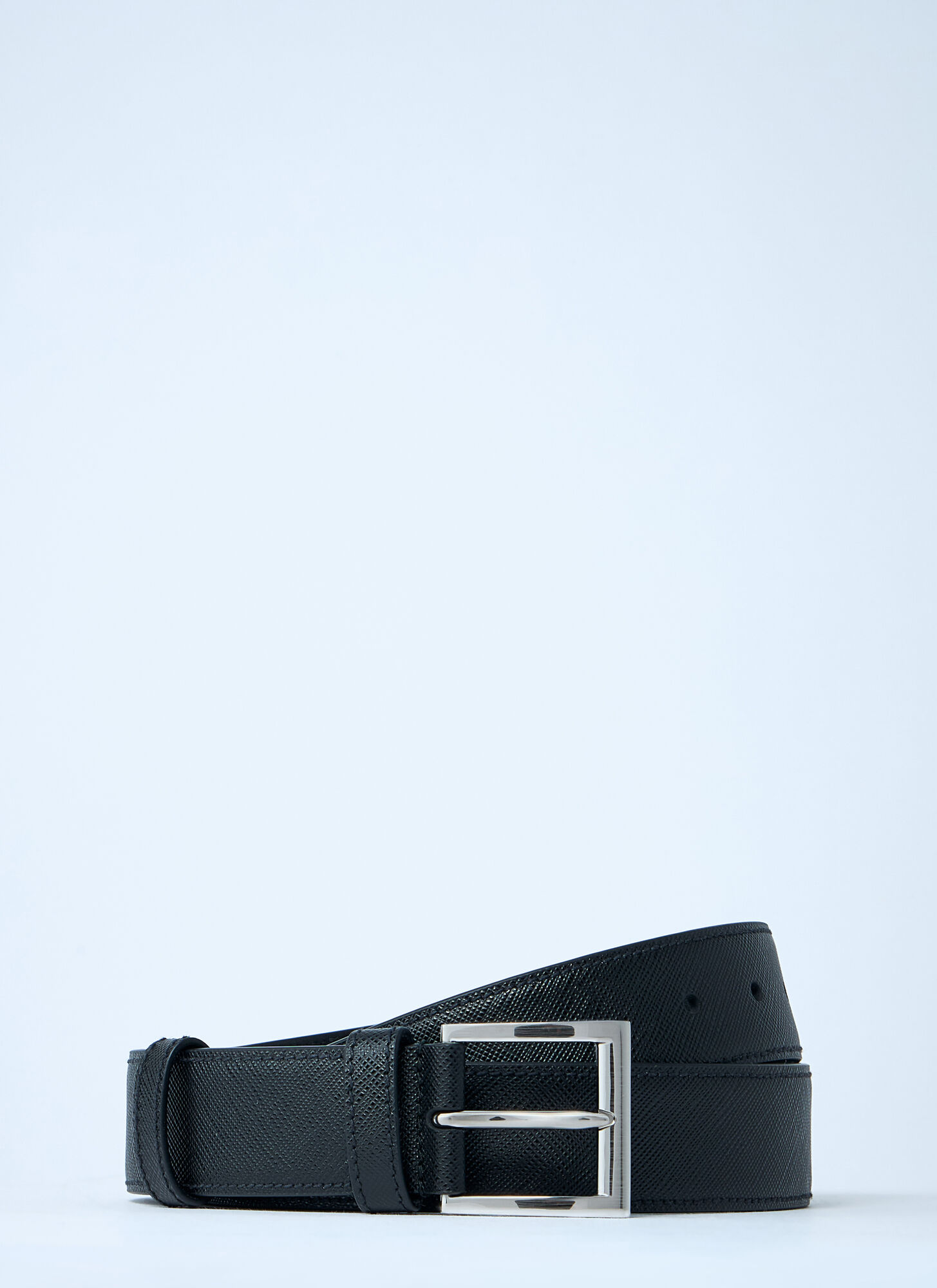 Prada Uomo Nero - Leather Belt, Size: 90 - Immagine 1
