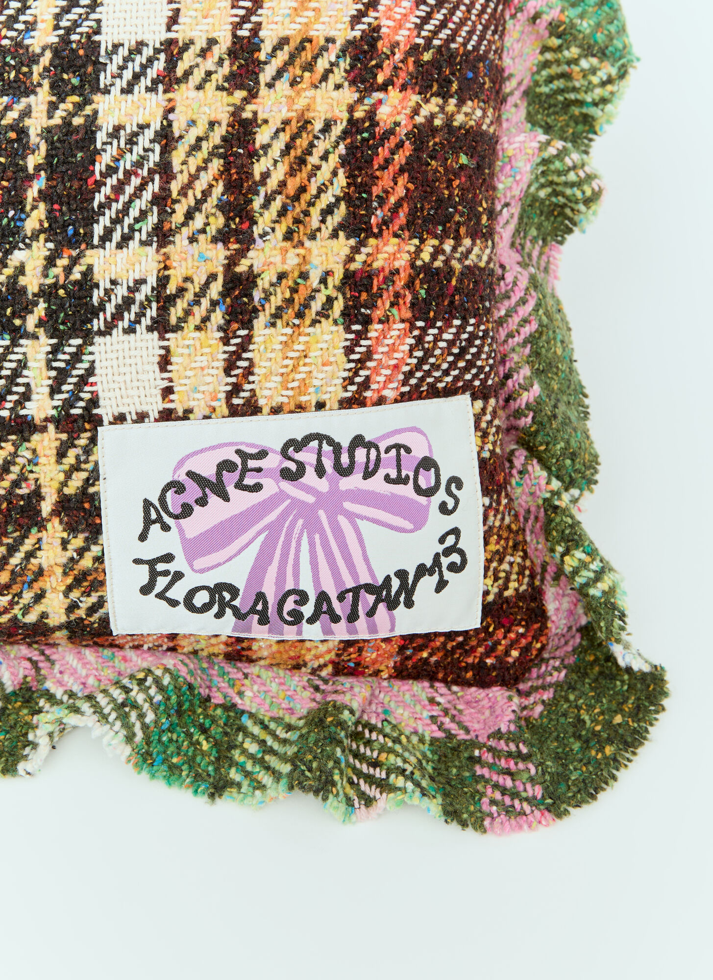 Acne Studios Acne Studios Plaid Cushion -  Textiles Multicolour One Size 