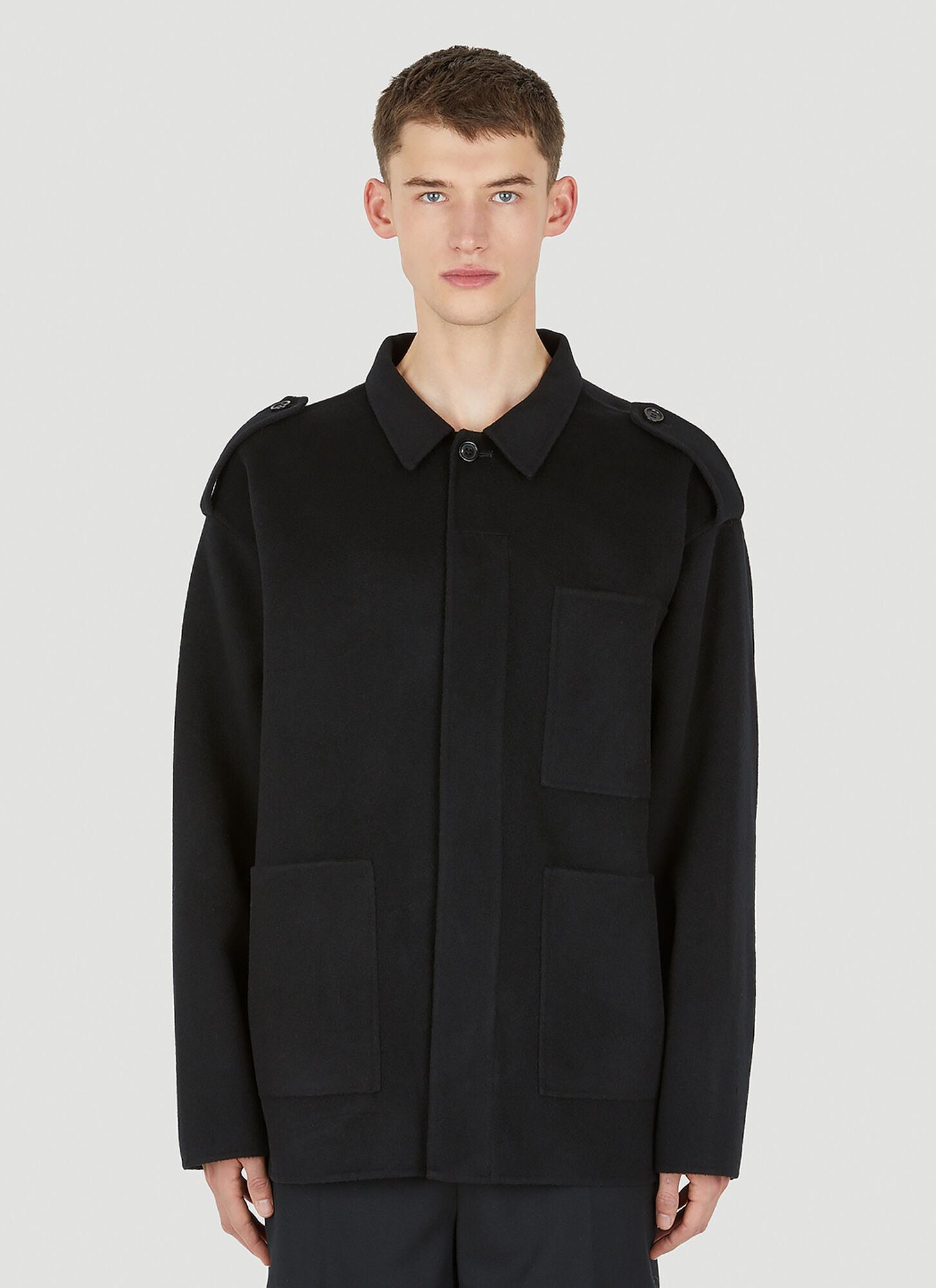 Acne Studios Classic Jacket – Man Jackets Black Eu – 52