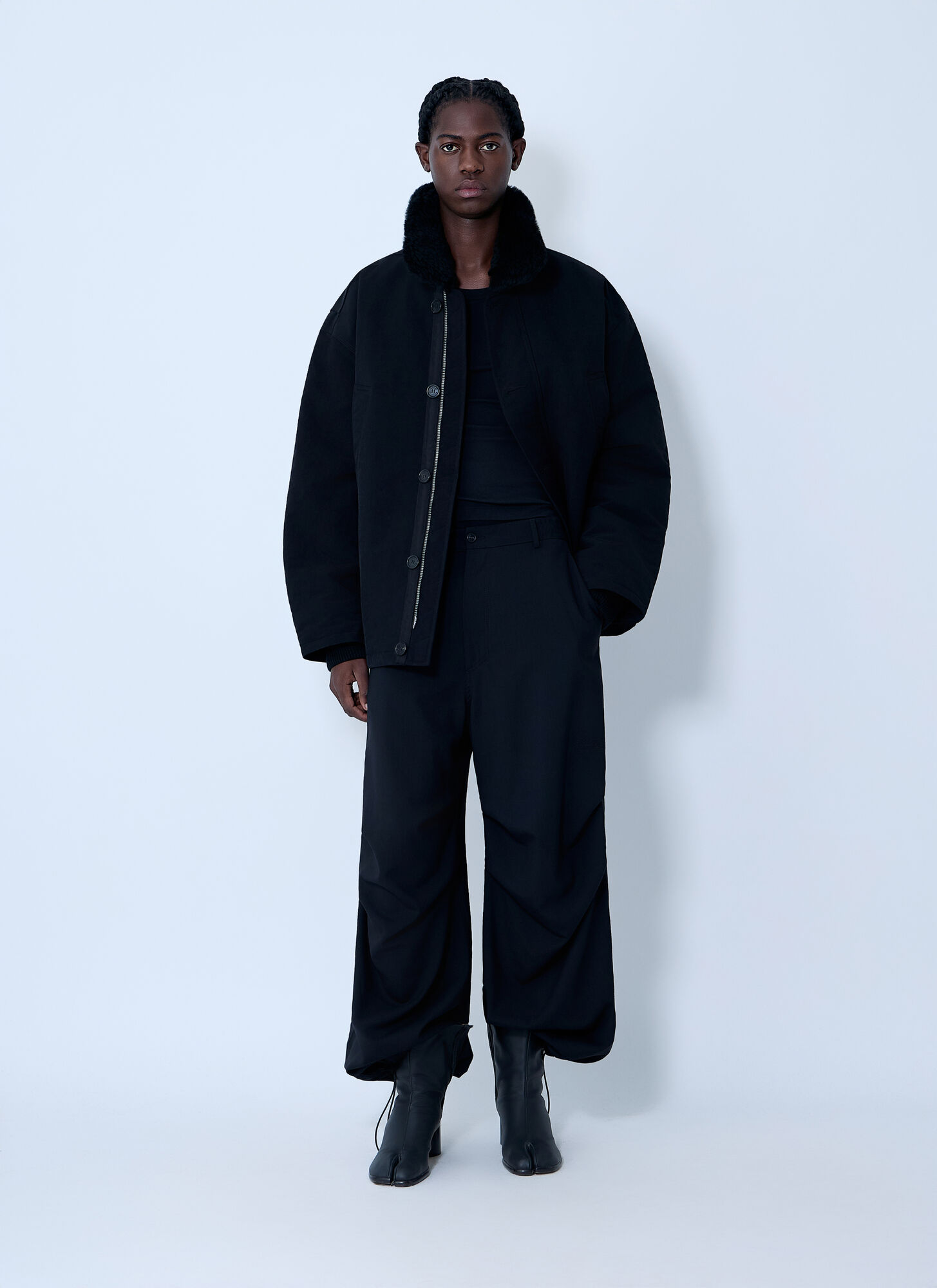  Acne Studios Acne Studios Logo Patch Jacket - Mann Jacken Black Eu - 52 