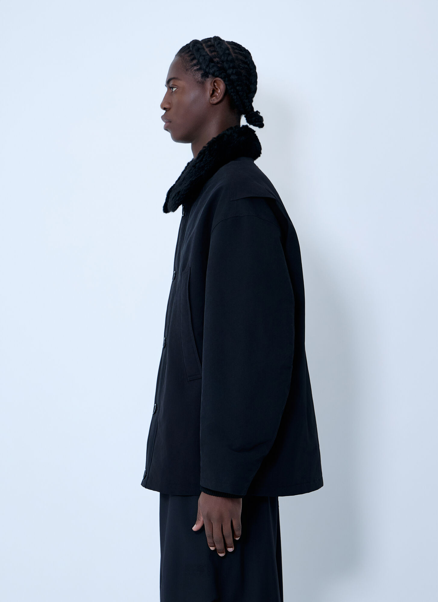  Acne Studios Acne Studios Logo Patch Jacket - Mann Jacken Black Eu - 52 