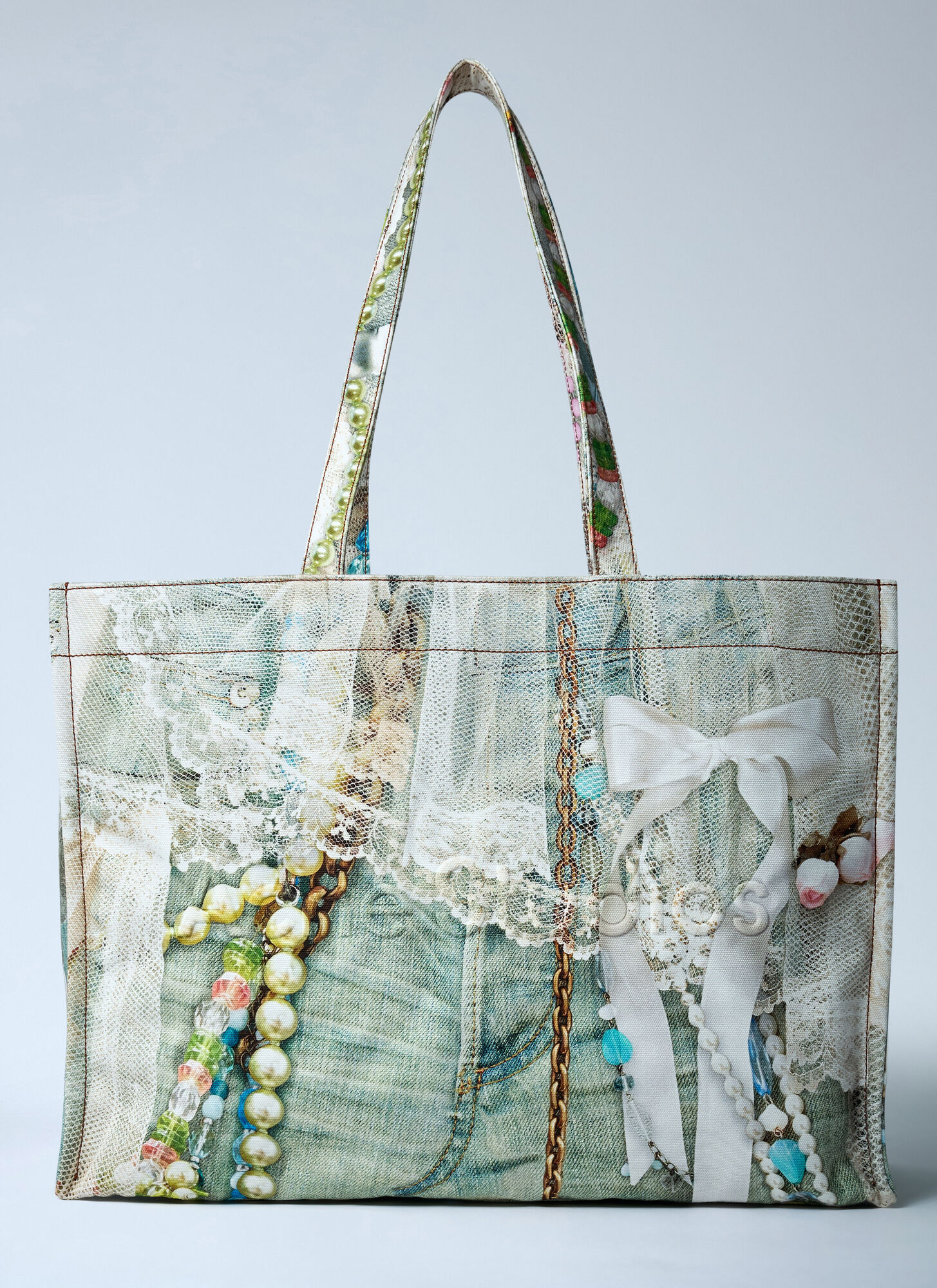  Acne Studios Acne Studios Logo Print Tote Bag - Mann Shopper Multicolour One Size 