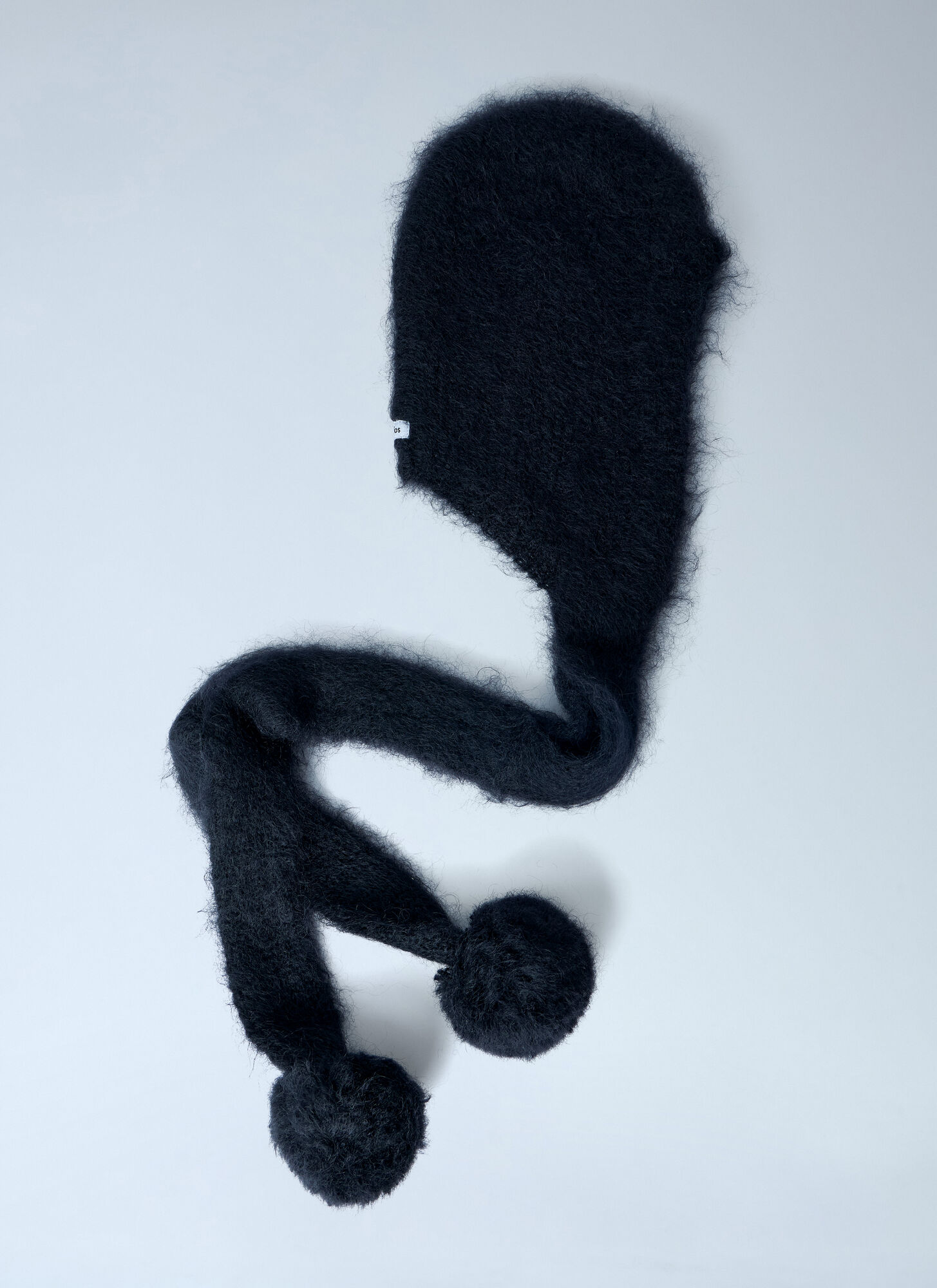 Acne Studios Acne Studios Mohair Beanie - Man Hats Black One Size　Acne Studios モヘア ビーニー - 男性用帽子 ブラック フリー サイズ