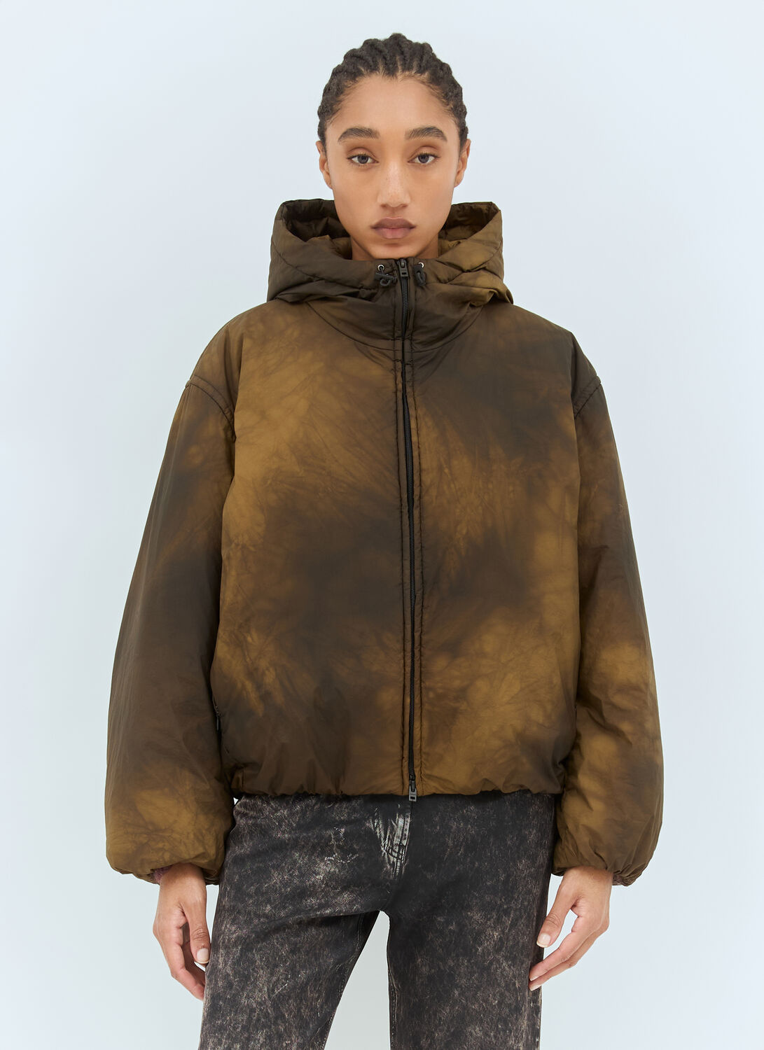 ACNE STUDIOS HOODED PUFFER JACKET 