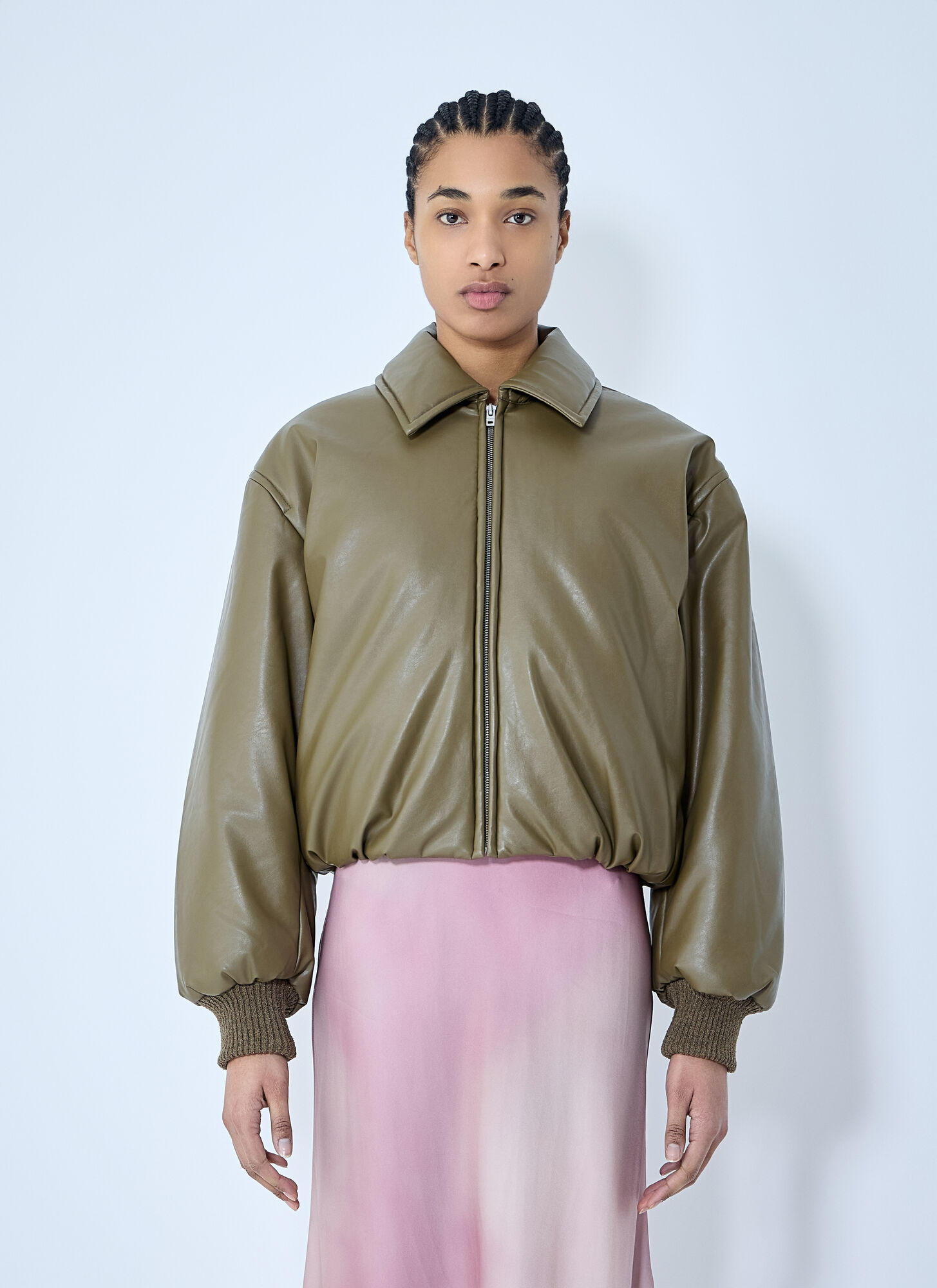 ACNE STUDIOS COATED BOMBER JACKET