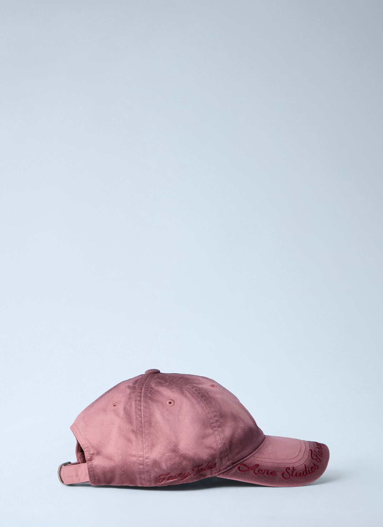  Acne Studios Acne Studios Washed Baseball Cap - Frau Hats Pink One Size 
