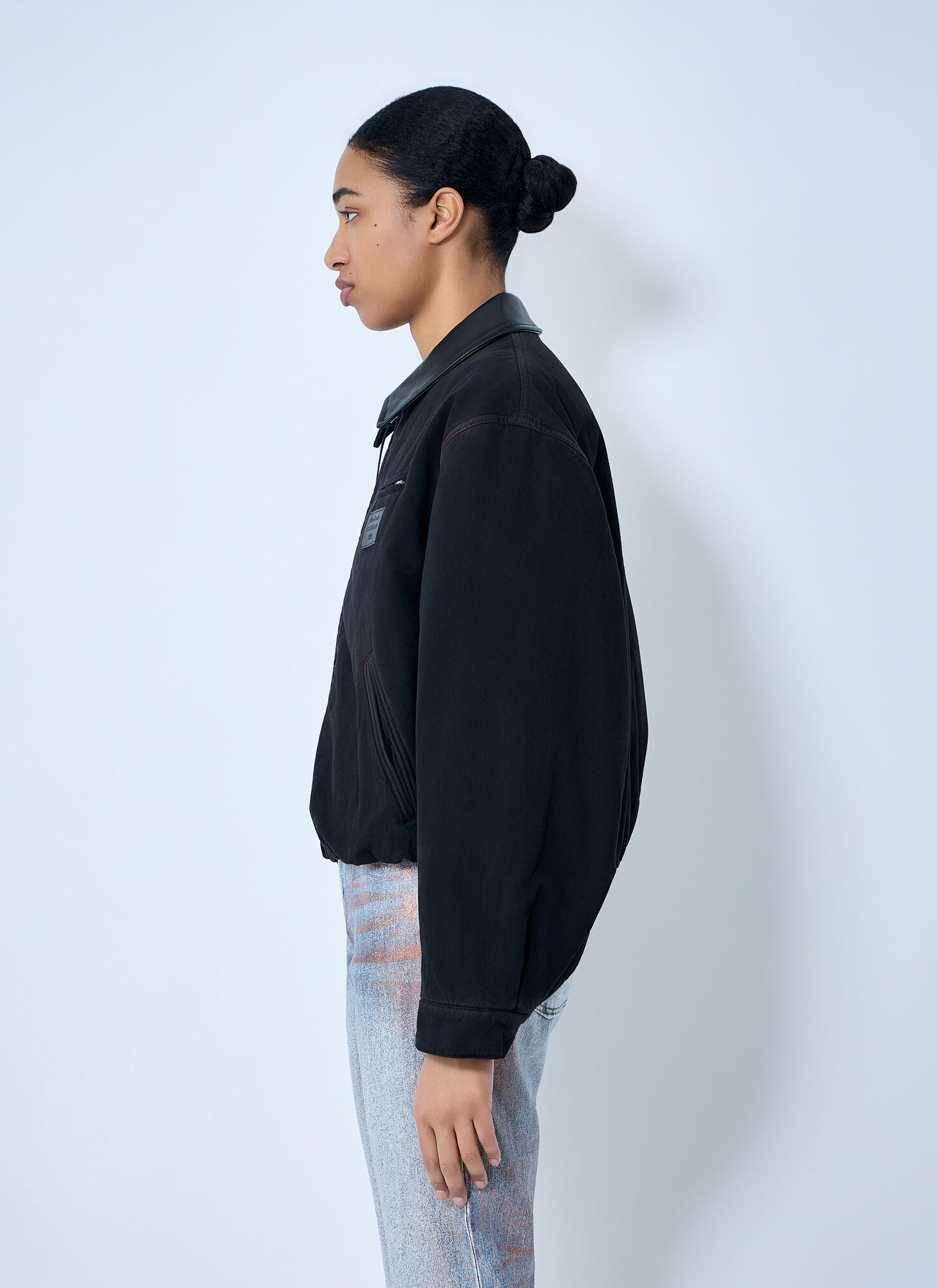  Acne Studios Acne Studios Bomber Blouson - Frau Jacken Black Fr - 36 