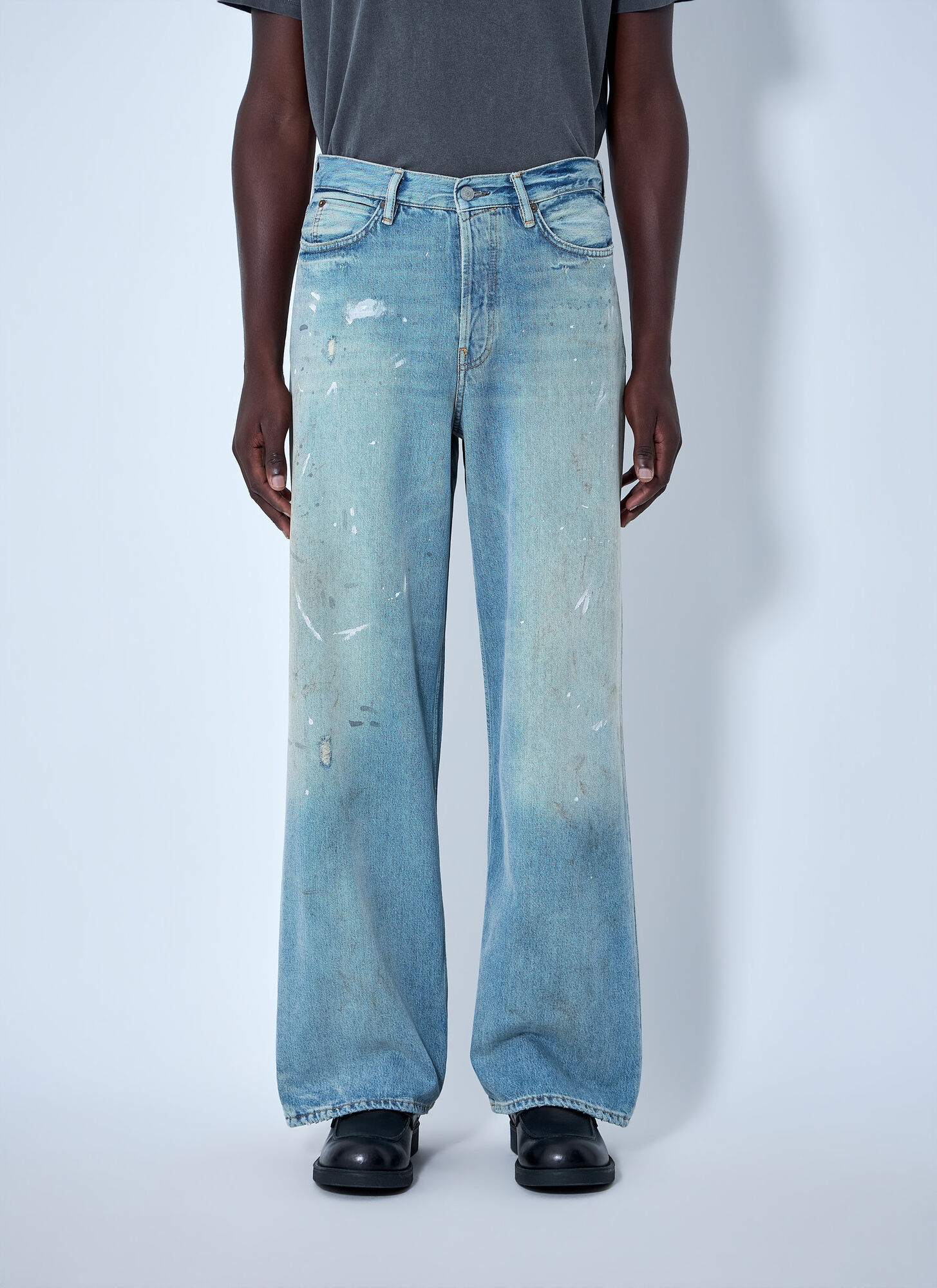 Acne Studios Unisex Blue 1981 Jeans - Jeans M
