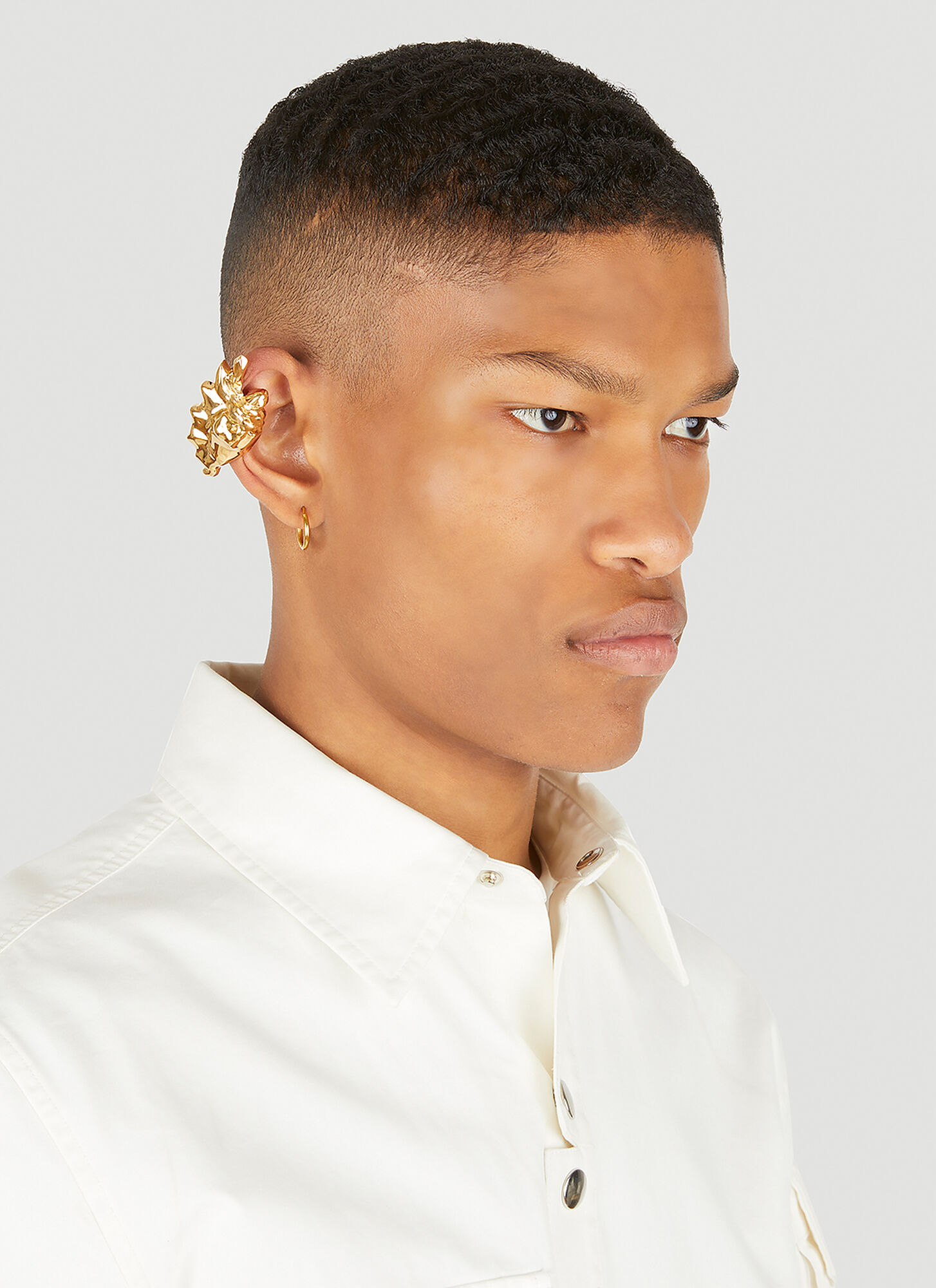  Alan Crocetti Alan Crocetti Shell Ear Cuff -  Jewellery Gold One Size 