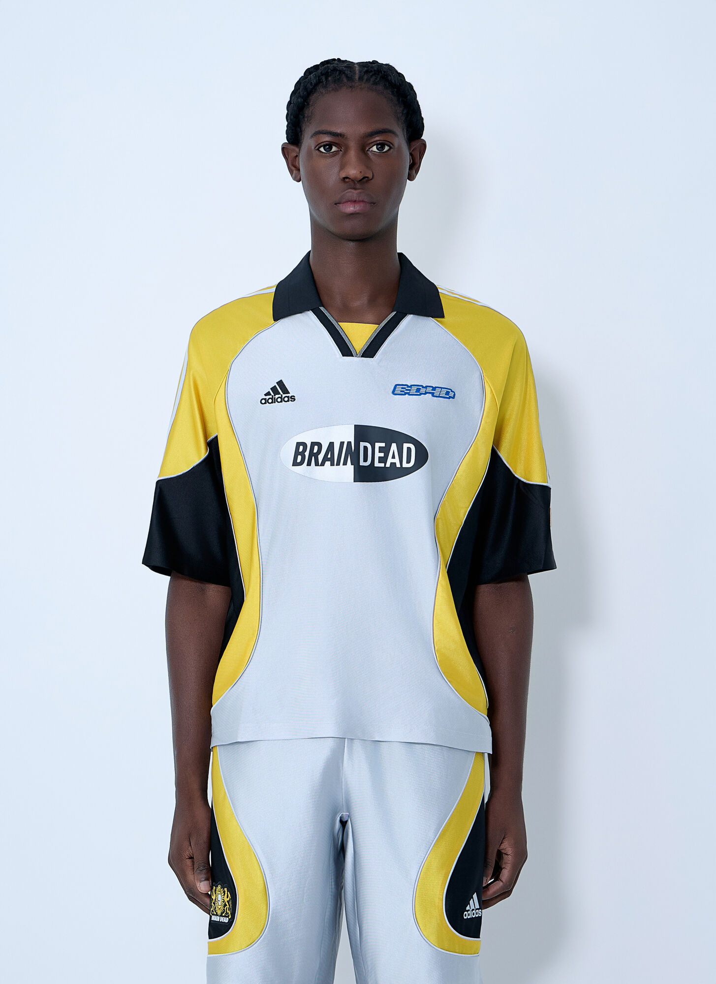 Adidas Bd Fb Football Top - Mann Polo Shirts Grey Xxl - Immagine 1