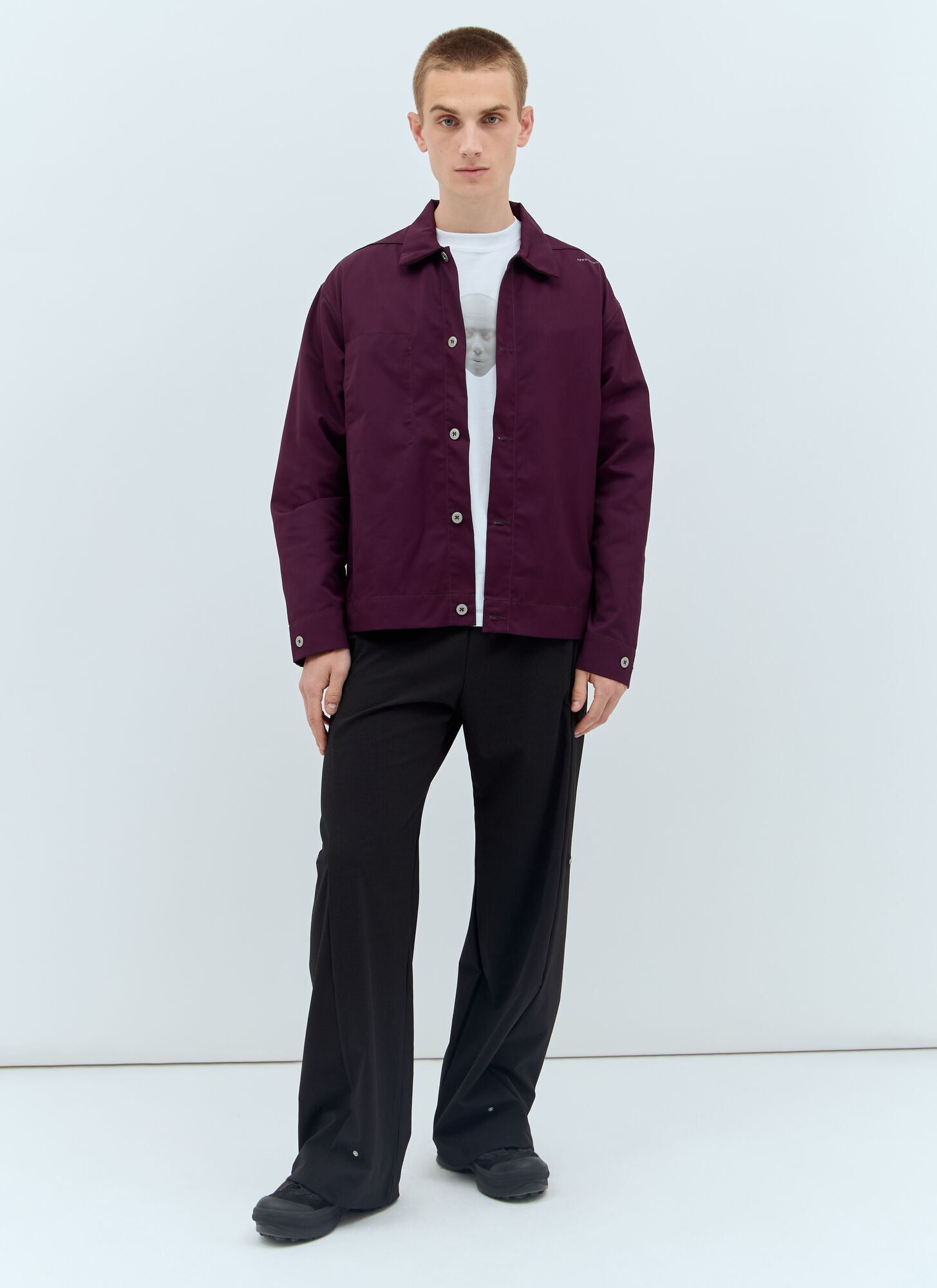  Affxwrks Affxwrks Works Jacket - Man Jackets Purple Xl 