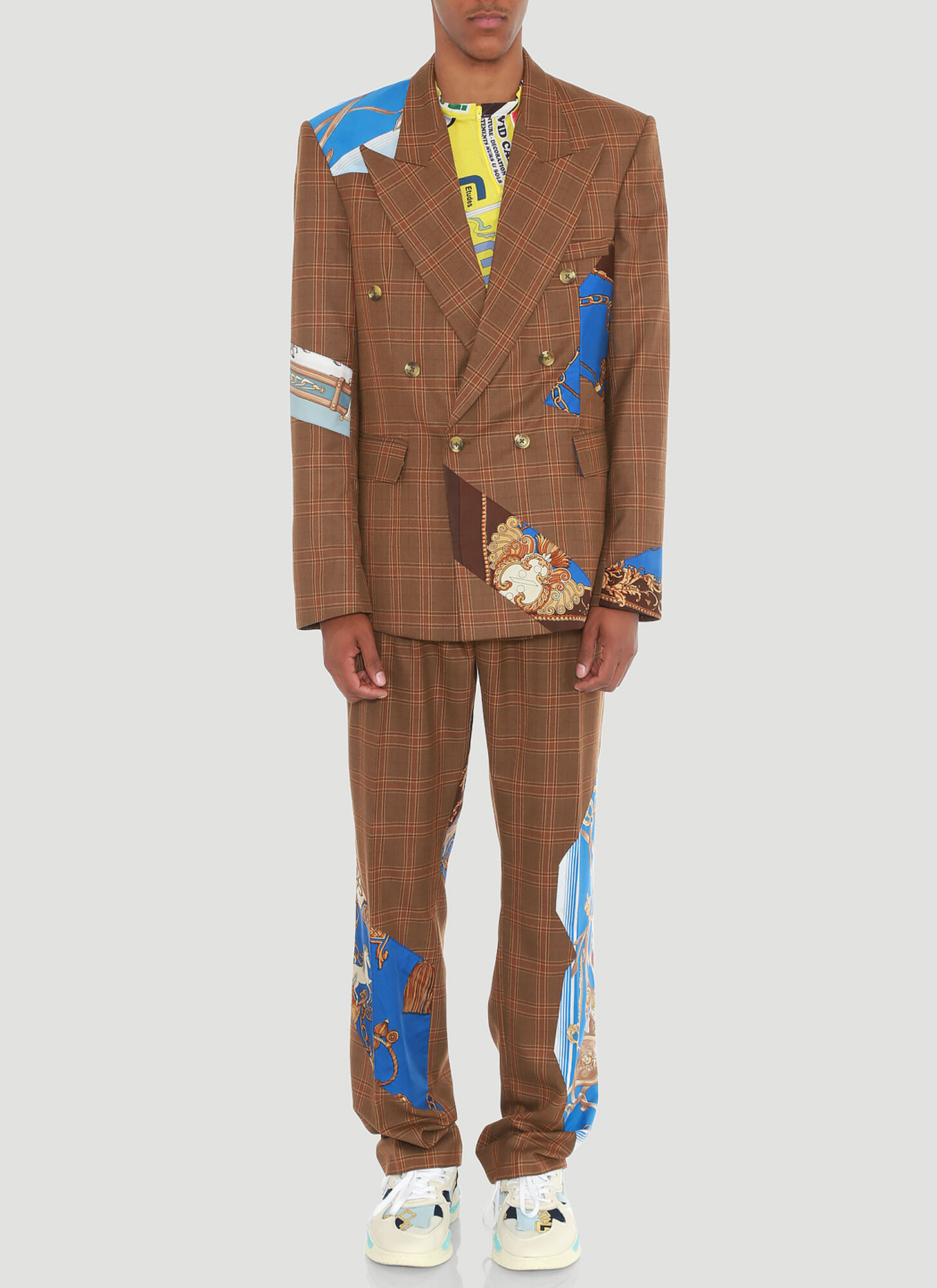 Ahluwalia Studio Ahluwalia Studio Grandad Pants - Mann Hosen Brown S 