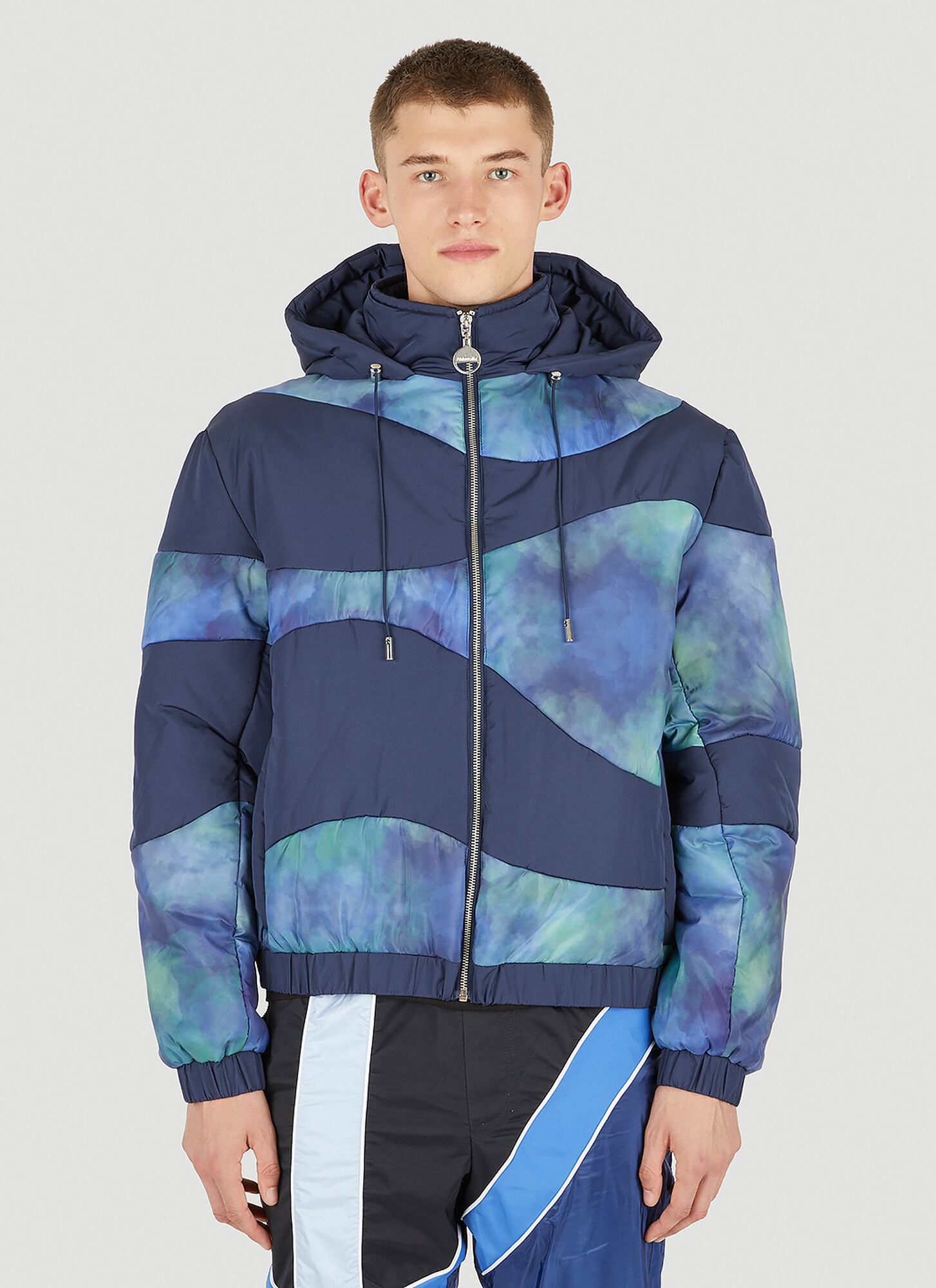 Ahluwalia Studio Shakti Puffer Jacket – Man Jackets Blue L