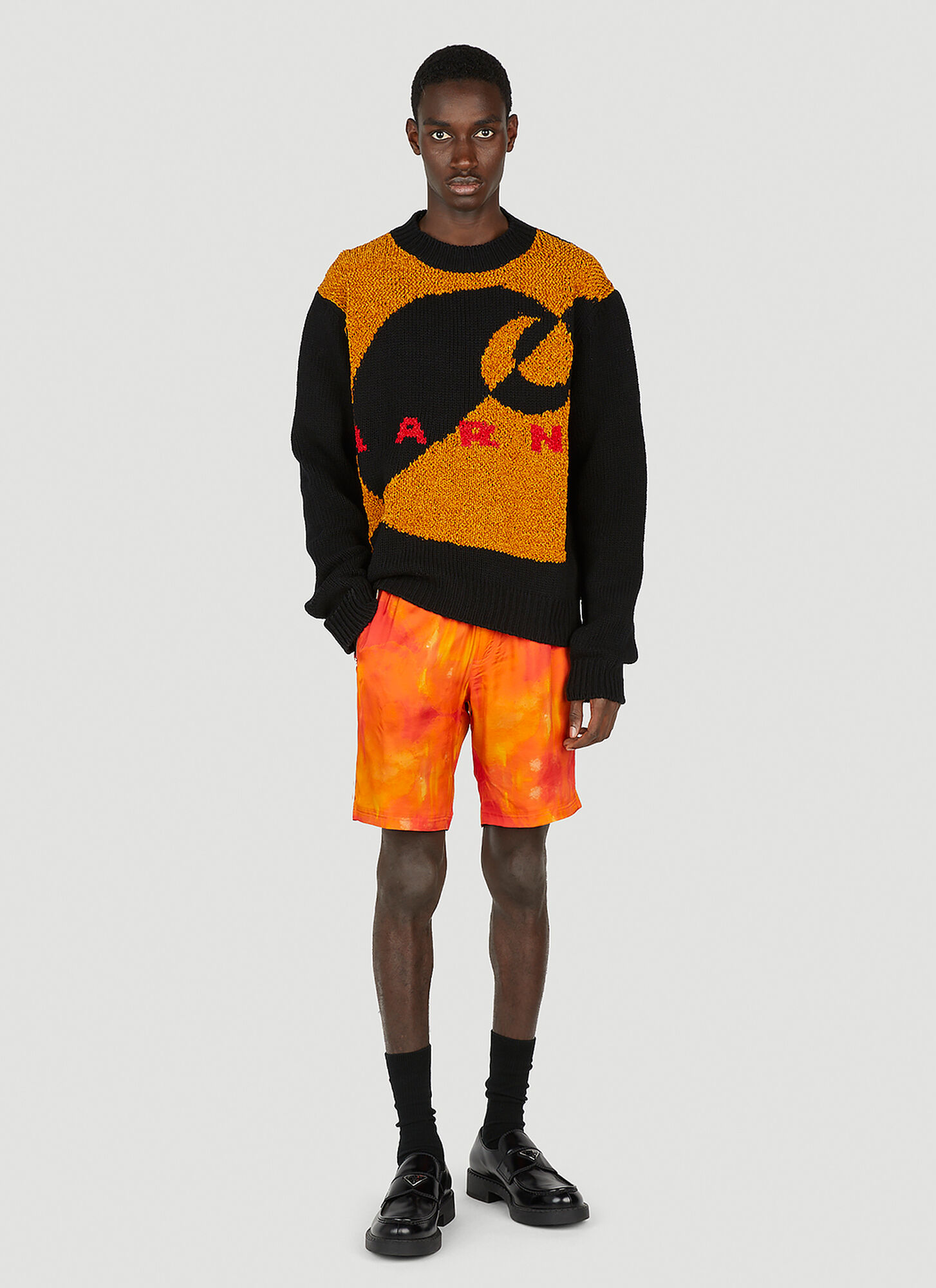  Ahluwalia Ahluwalia Bassar Running Shorts -  Shorts Orange S 