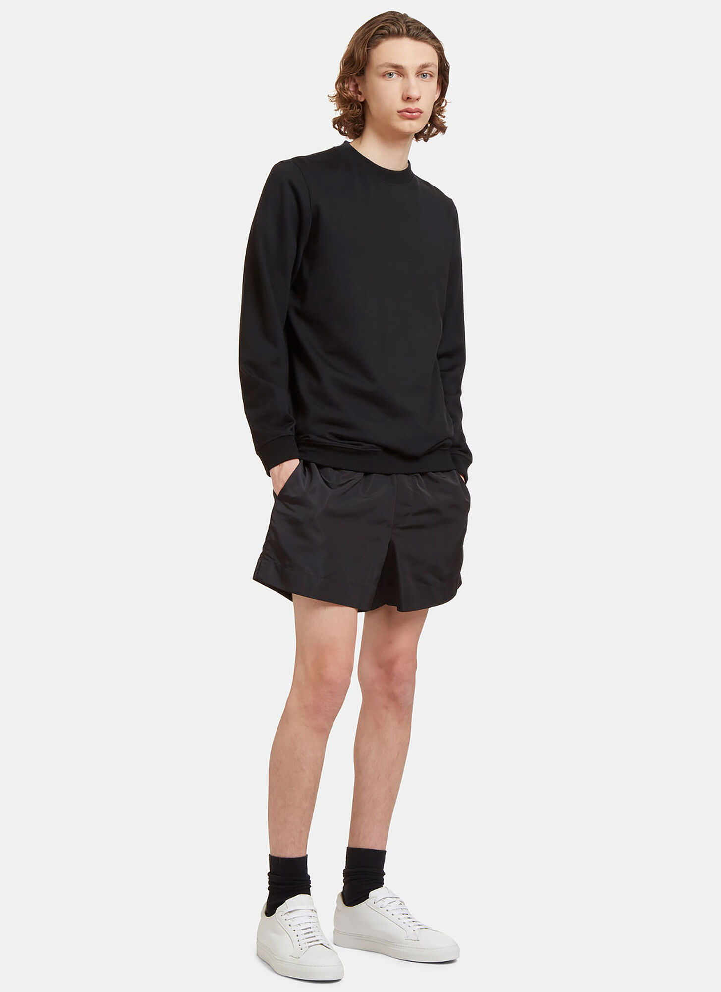  Aiezen Aiezen Classic Shell Shorts - Mann Shorts Black L 