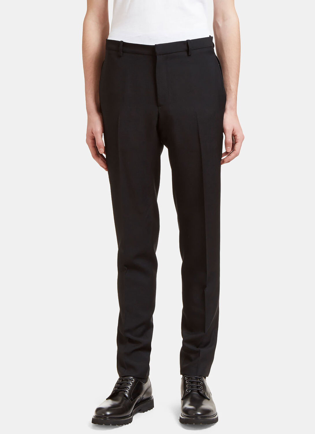 Aiezen Aiezen Tailored Wool Pants - Man Pants Black Xxl
