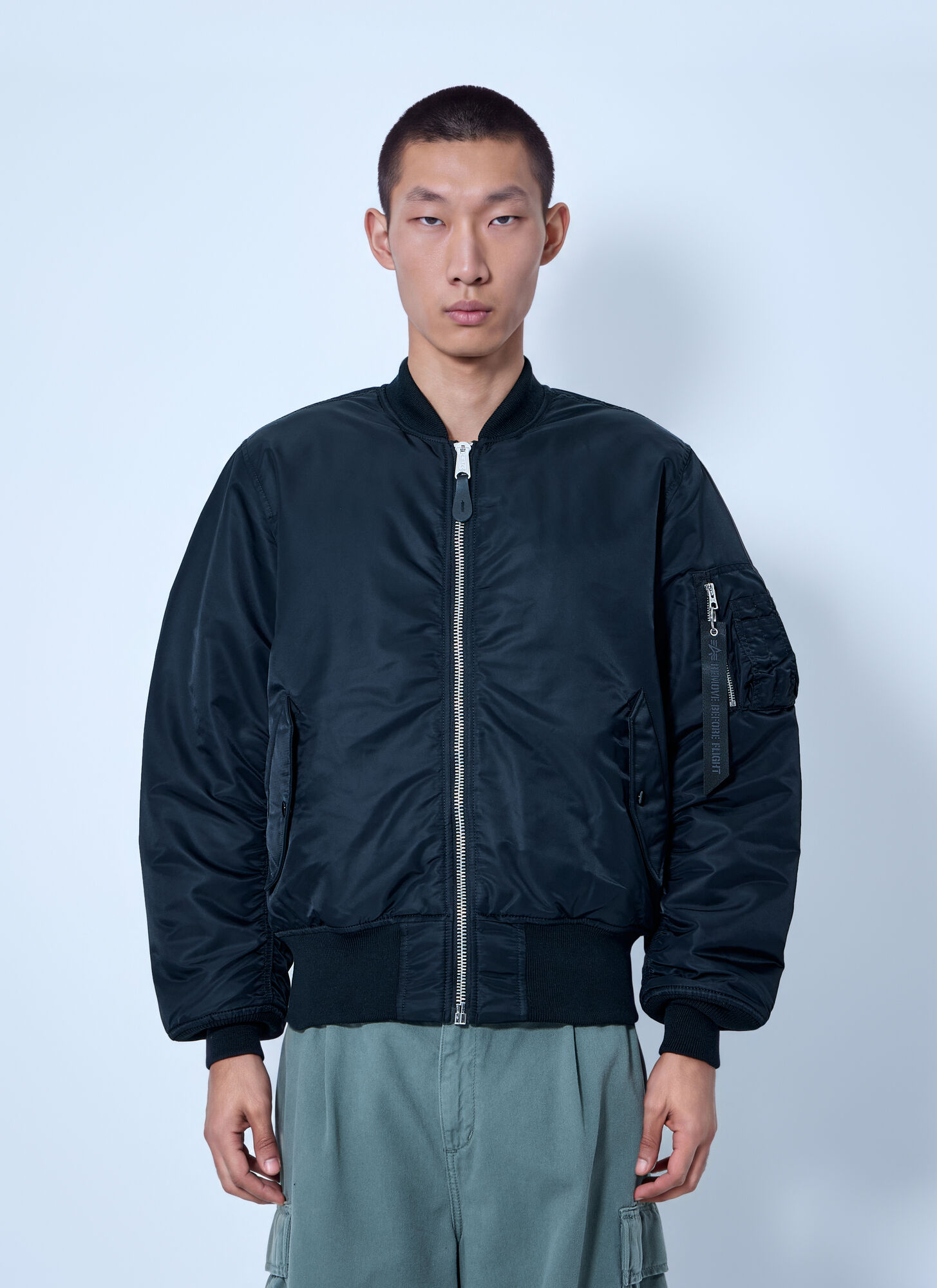 Alpha Industries Ma-1 Heritage Bomber Jacket - Jackets Black S