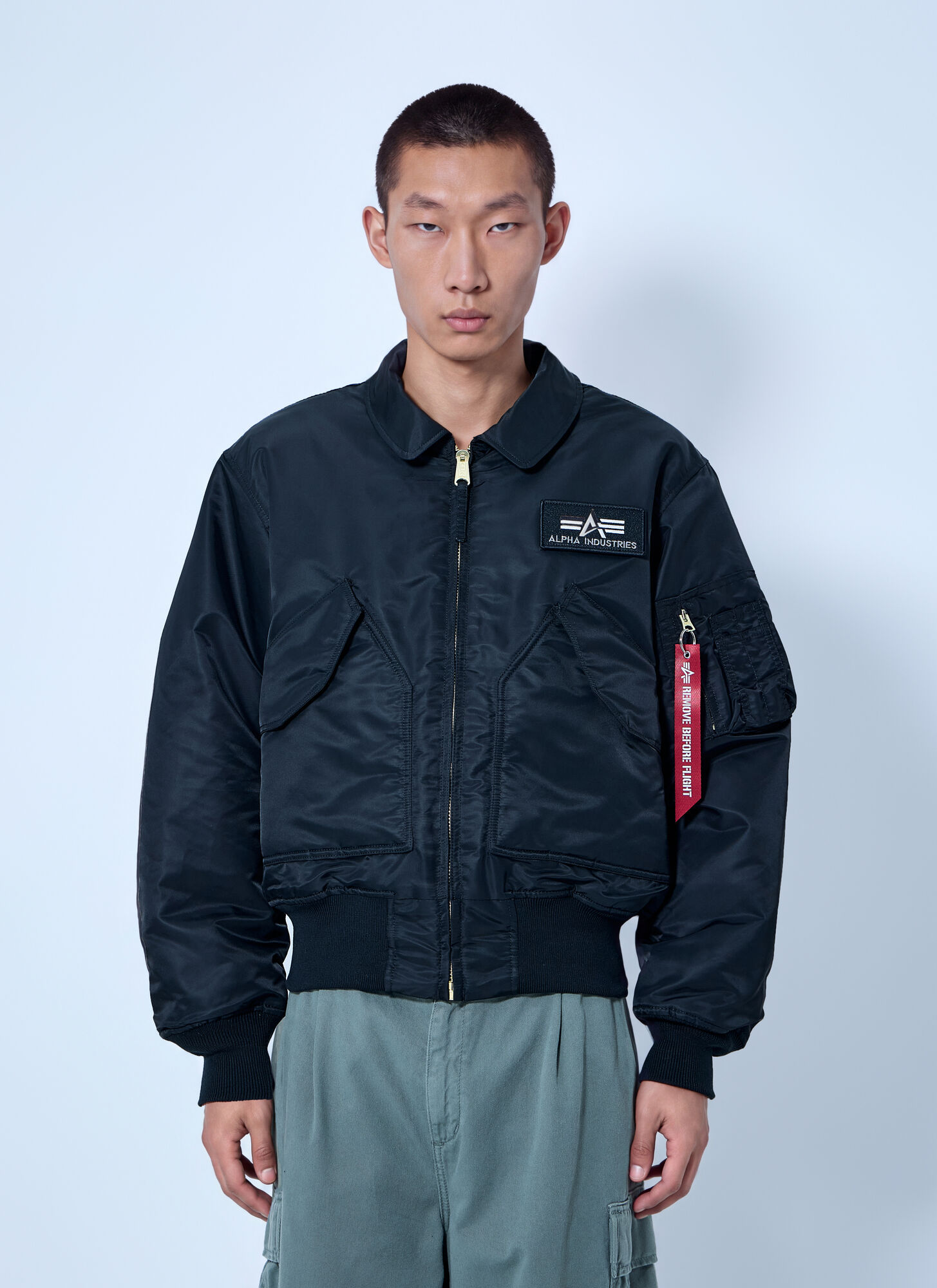 Alpha Industries Cwu-45 Heritage Bomber Jacket - Jackets Black L