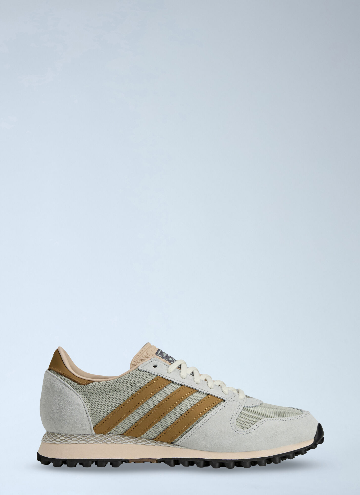 Adidas Spzl Men's Grey Longridge Ii Mesh Low-Top Sneakers - Man Sneakers Uk - 11