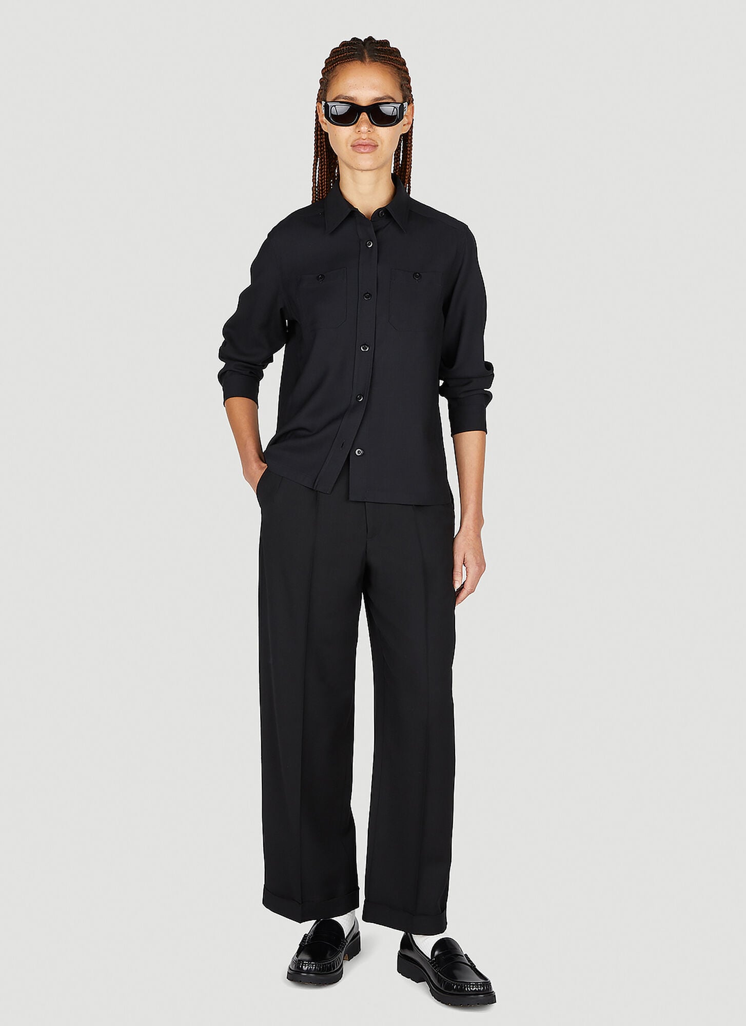 A.p.c. A.p.c. Chloe Shirt - Frau Hemden Black Fr - 34 