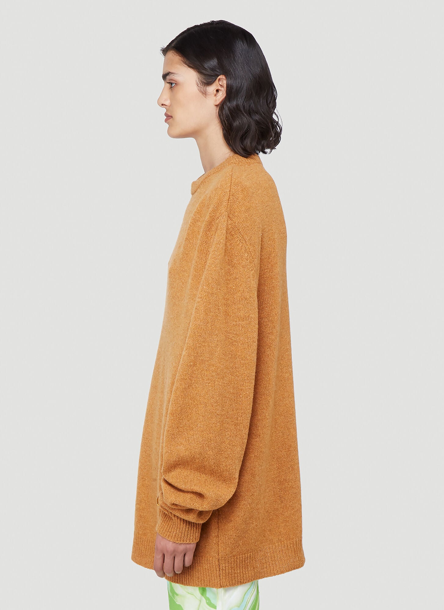  Aries Aries Cut-out Sweater - Frau Sweatshirts Orange L 